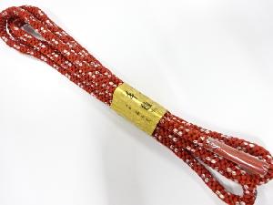 未使用品　正絹　手組帯締め